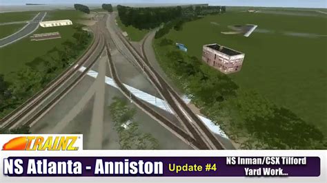 Trainz Building The Ns Alabama Line Update 4 Youtube