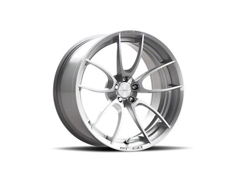 Shelby Mustang Cs21 Raw Brushed Aluminum Wheel 19x11 Rear Only Cs21