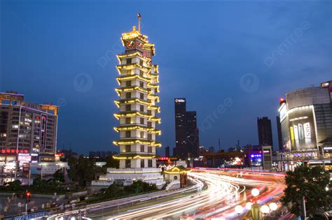 Zhengzhou Landmark Background Images Hd Pictures And Wallpaper For