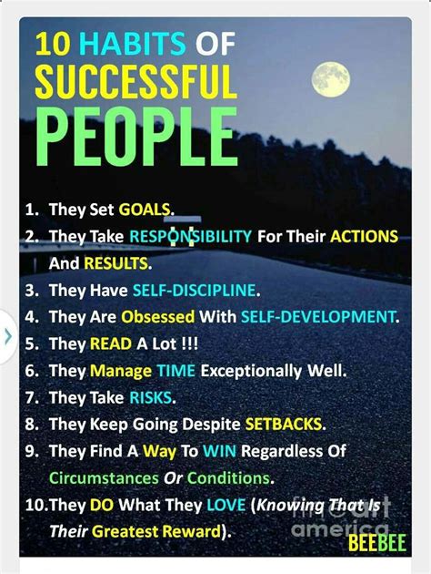 10 Habits Of Successful People ! | Habits of successful people ...