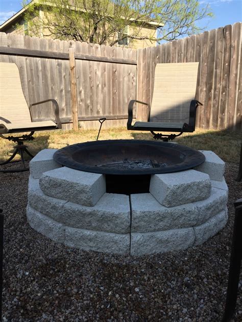 Ever notice that masonry fireplace chimneys (the flue specifically) have metal or ceramic linings? Fire Pit Ideas - Plus Our Own DIY Fire Pit Reveal | Mom Fabulous