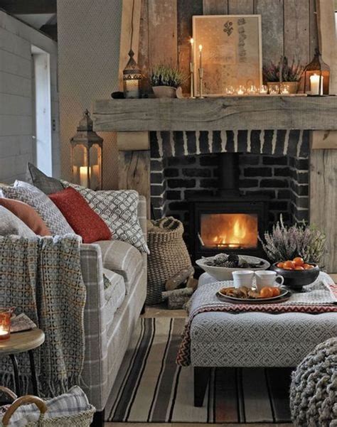 38 The Best Fall Living Room Decor Ideas Because Autumn Is Coming Cosy Living Room Hygge