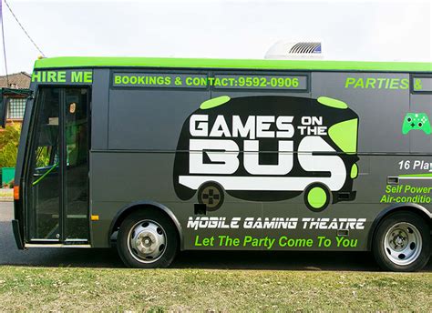 Games On The Bus Kids Birthday Parties