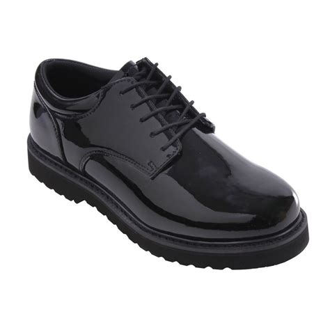 Awesome Amazing High Gloss Military Uniform Soft Sole Dress Shoes Army
