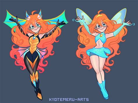 Winx Tumblr Character Design Bloom Winx Club Character Art