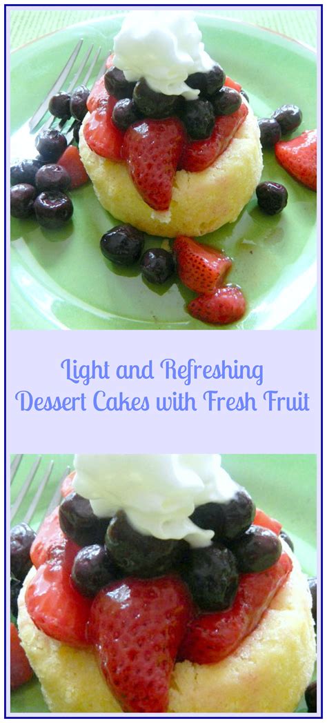 If you don't have time to craft an intricate dessert, you need this delicious collection of quick and easy dessert ideas. Light And Refreshing Dessert Cake With Fresh Fruit - Pams Daily Dish