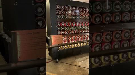 Alan Turings Bombe Machine At Bletchley Park Youtube
