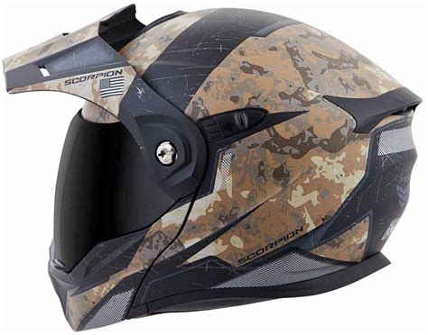 Scorpion Exo At950 Flipup Modular Adventure Touring Helmet Dot Approved