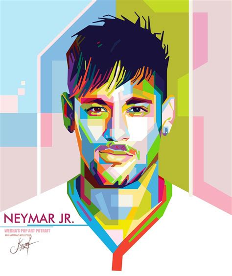 Neymar Jr In Wpap Art