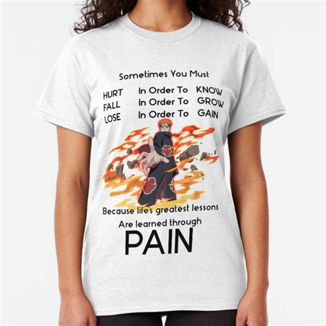 Naruto Pain T Shirts Redbubble