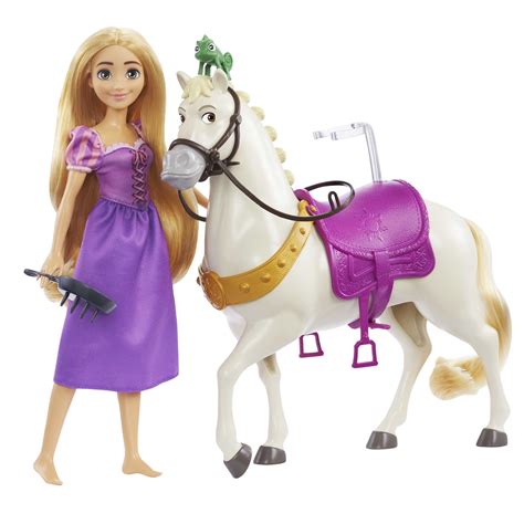 Disney Princess Rapunzel And Maximus Hlw23 Mattel