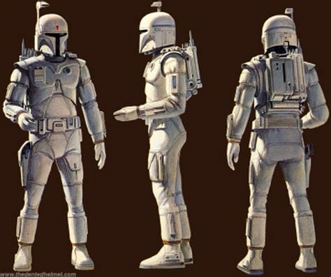 Star Wars Veja Artes Conceituais Originais De Boba Fett Not Cias