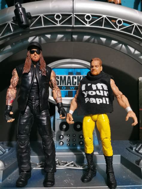 Wwe Elite Mattel Custom Undertaker And Chris Benoit Hobbies And Toys