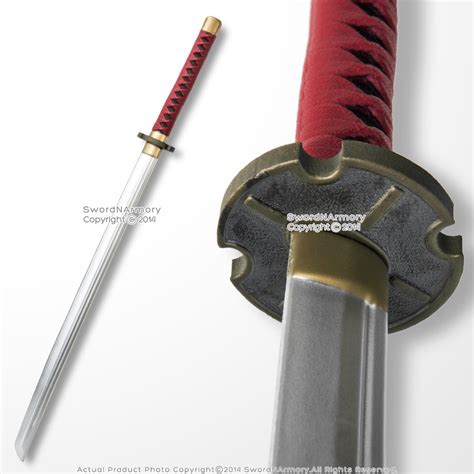 Foam Fantasy Anime Samurai Katana Sword Chrome Finish Blade Cosplay