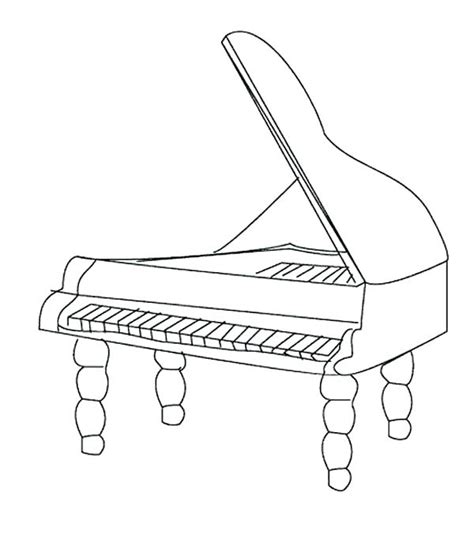 Lbumes Foto Imagenes De Un Piano Para Colorear Actualizar