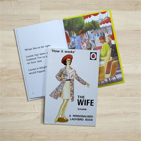 Personalised Ladybird How It Works Style Book The Wife Fashion