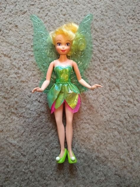 Disney Store In Tinkerbell Great Fairy Rescue Fluttering Wings Vidia Doll New Ebay