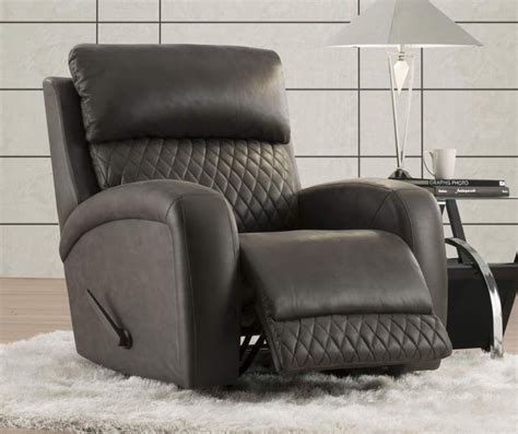 Real Living Passion Gray Quilted Rocker Recliner Big Lots Rocker