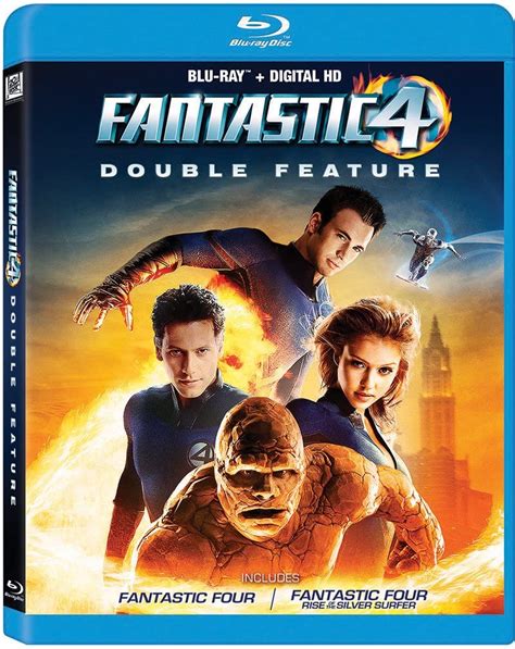 Fantastic Four Double Feature Blu Ray Amazonca Movies And Tv Shows
