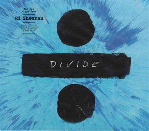 Ed sheeran has some exciting news: Ed Sheeran - Divide (CD) - Music Online | Raru
