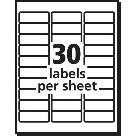 Reinsert the paper, reversing top to bottom, clear the mailing label template and do two more labels. Review of Avery Easy Peel Address Labels for Inkjet Printers