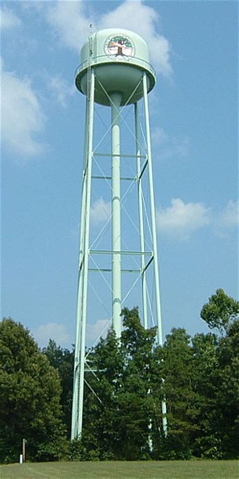 Liberty Municipal Water Tower Liberty North Carolina Water Towers