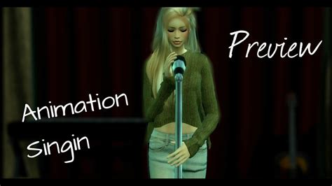 Sims 4 Animation Singing Preview Doovi