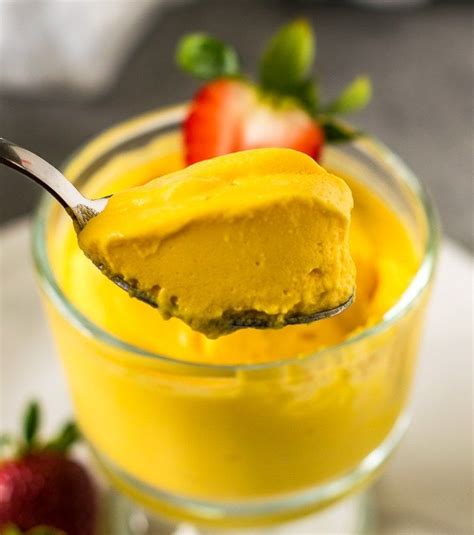 Learn How To Make This Easy Mango Mousse Without Eggs Or Gelatin This Fruit Based Dessert Is