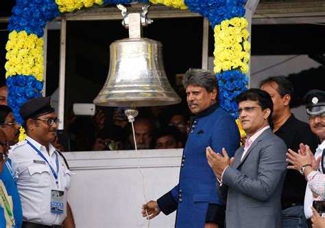 Kapil Dev Inaugurates Bell Ringing Ritual At Eden Gardens India Tv