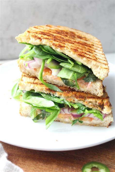 Yeah, sure, it's designed to press and grill sandwiches, but the mighty panini press will no longer live within the constraints of its intended. Vegan California Panini | Recipe | Healthy sandwiches ...