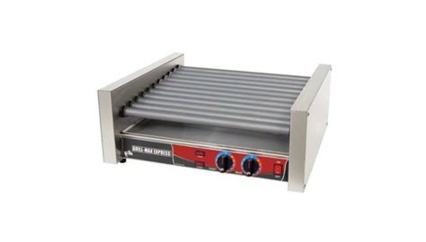 Star Grill Max Express X30 30 Hot Dog Electric Roller Grill With Chrome
