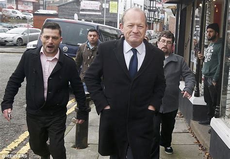 Simon Danczuk Heckled By Ex Wife Karens Brother Michael Burke Daily Mail Online
