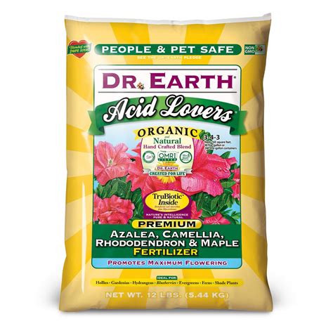 $15 off dr earth acid lovers soil coupon for first app order. DR. EARTH 12 lb. Acid Lovers Azalea, Camellia ...