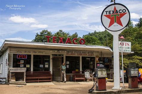 An Old Texaco Gas Station In The Country