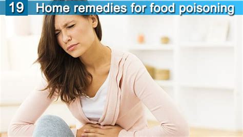 19 natural home remedies for food poisoning