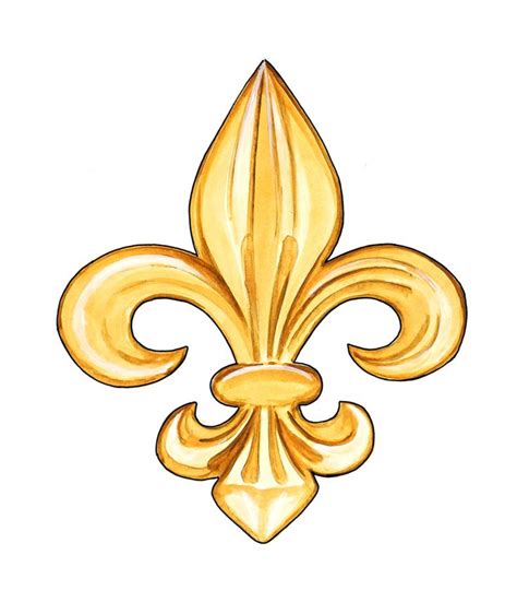 Fleur De Lis Lys French France Monarchy Symbol Emblem Vinyl Decal