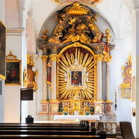 Rococo Church Interior Munich Stock Image Image Of Religion