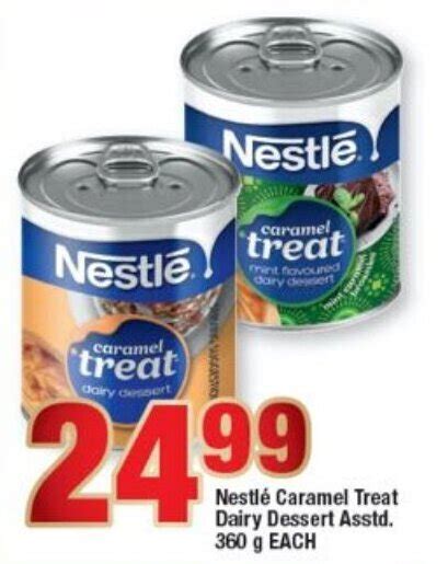 Nestlé Caramel Treat Dairy Dessert Asstd 360g Offer At Ok Foods