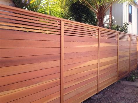 It provides security, privacy, and the border. wood fence horizontal top - Google Search | Wood fence ...