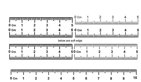 Transparent Ruler Printable Printable Ruler Actual Si