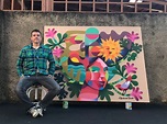 Rogério Pedro | Arte em mural, Arte em tela pequena, Pinturas de pop art
