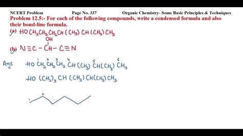 For Each Of The Following Compounds Write A Condensed Formula And Also