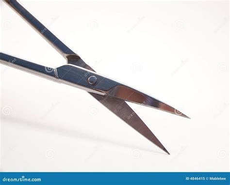 Scissor Blades Horizontal Stock Image Image Of Scissors 4846415
