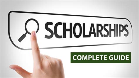 Scholarships Complete Guide Youtube