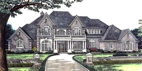 Allstar custom home plans offers french country house designs and house floor plans for builders and individual owners. European French Country Tudor Victorian House Plan 66026 ...