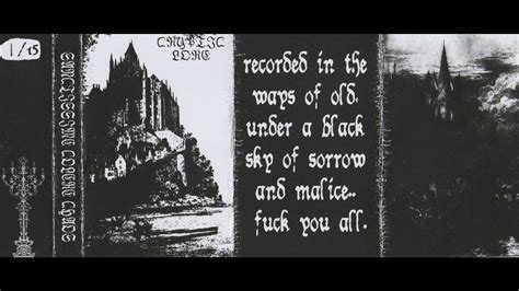 Cryptic Lore Sanctissime Colere Chaos 2020 Dungeon Synth Youtube