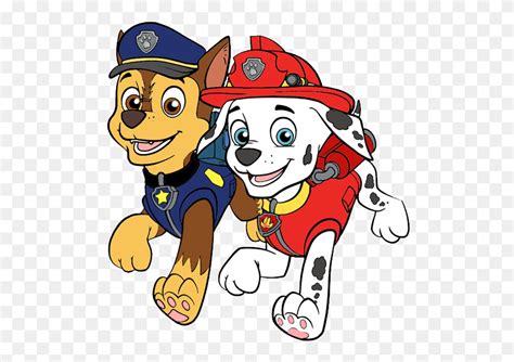 Picture Of Chase And Marshall From Paw Patrol Paw Patrol Chase