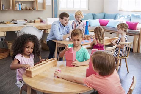 Education definition, the act or process of imparting or acquiring general knowledge, developing the powers of reasoning and judgment, and generally of preparing oneself or others intellectually for. What is Montessori Education? - Vanguard Montessori School