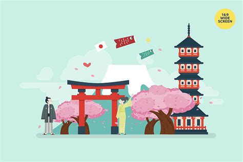 Inspiration We Love Japan Japanese Themed Illustration Envato Tuts