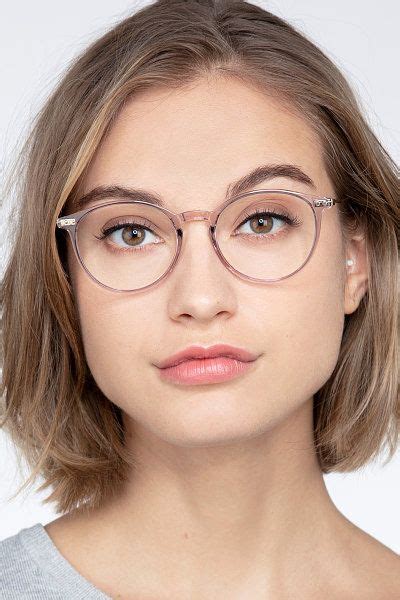 Amity Round Clear Purple Full Rim Eyeglasses Eyebuydirect Glasses For Face Shape Glasses